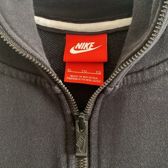 Nike Charcoal Full-Zip Sweatshirt - Picture 3 of 5